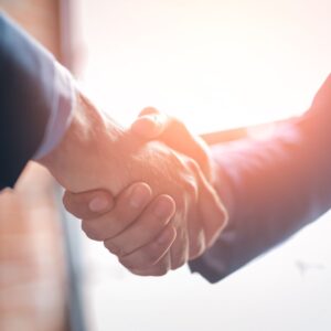 shaking hands