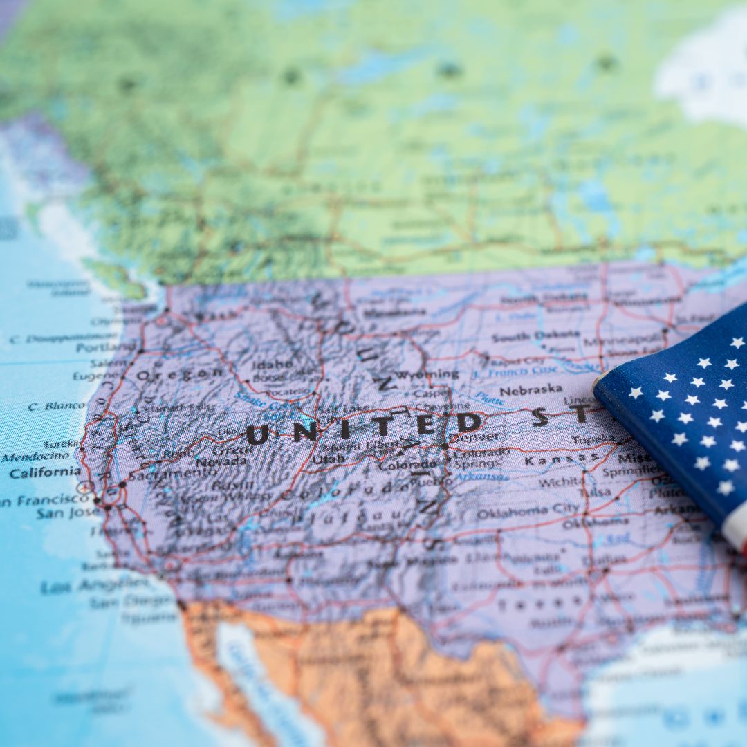 a map of the united states