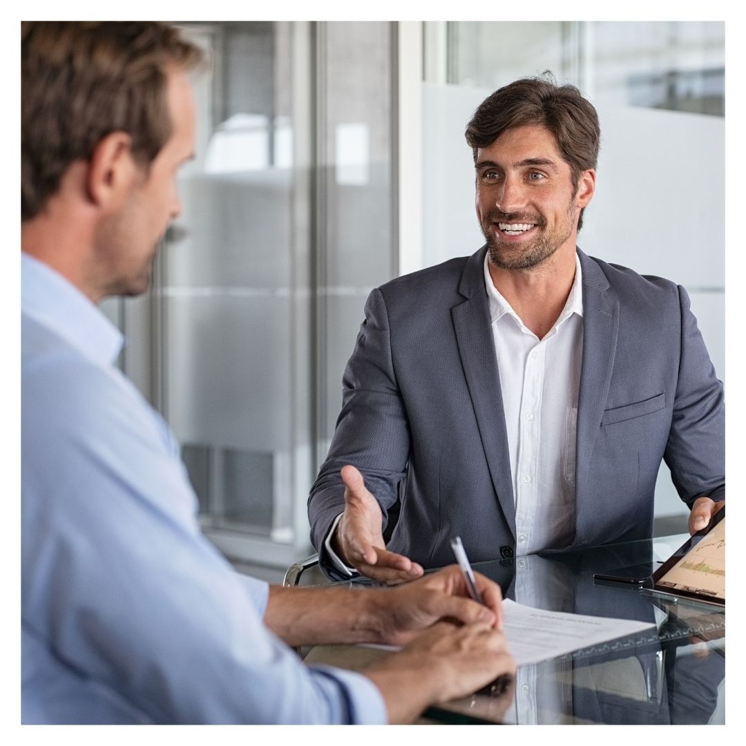 talking with advisor 